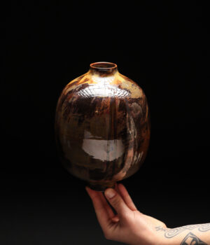 Vase Shinpuru œil de tigre
